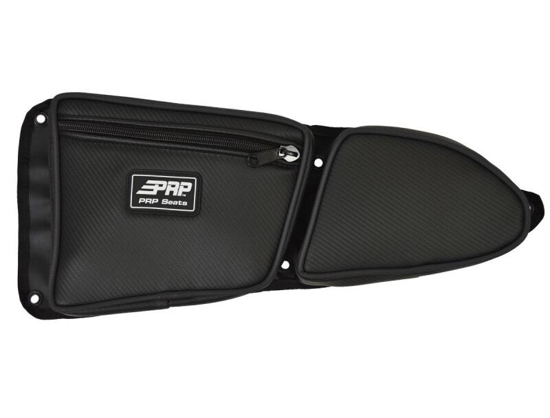 PRP Seats PRP Polaris RZR Front Door Bag with Knee Pad  (Driver Side)- Black