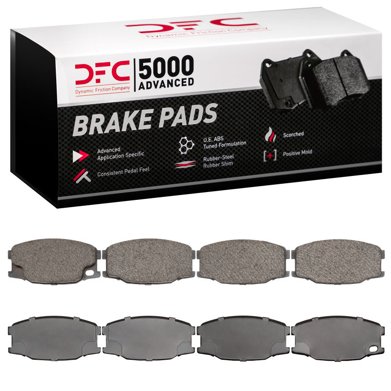 DFC 95-04 Mitsubishi Fuso FE Rear/Front 5000 Advanced Semi Metallic Brake Pads