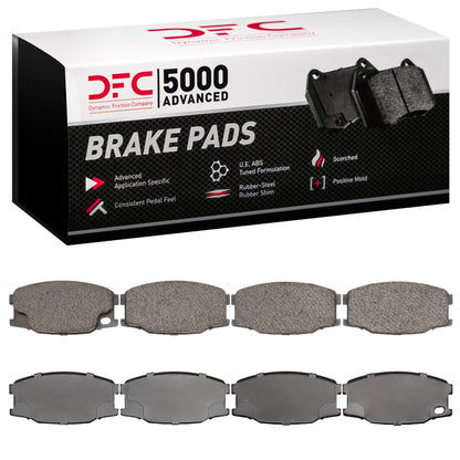 DFC 95-04 Mitsubishi Fuso FE Rear/Front 5000 Advanced Semi Metallic Brake Pads