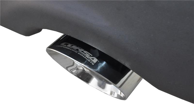 CORSA Performance Corsa 2009-2018 Dodge Ram 1500 4.7L Quad/Crew Cab/Short Bed Polished Dual Exit Cat-Back Exhaust