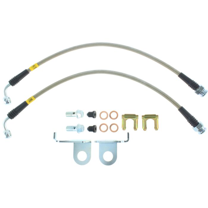 StopTech 950.61021 - Stainless Steel Brake Lines; Front