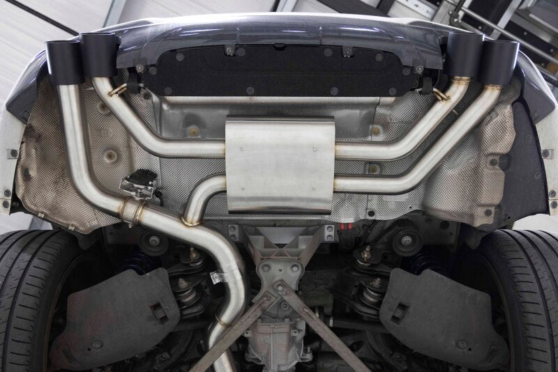 Dinan 18-25 BMW X3 M40i/X4 M40i (G01/G02) Valved Catback Exhaust System - Black Tips