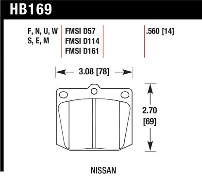 Hawk Performance Hawk HPS Street Brake Pads
