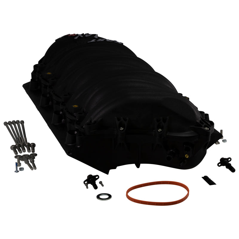 FAST LSXR 102MM Rect Port Intake Manifold - Black w/ 102MM Big Mouth Billet Throttle Body (Kit)