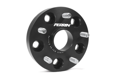 Perrin Performance PERRIN Subaru 25mm Wheel Spacers 5x114.3 BP w/56mm Hub - Black
