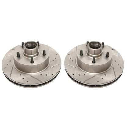 PowerStop Power Stop 1990 Chevrolet Caprice Front Evolution Drilled & Slotted Rotors - Pair