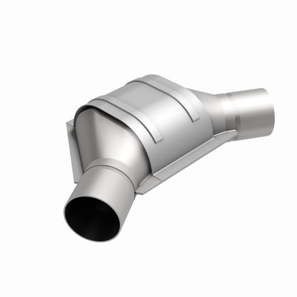 MagnaFlow Universal Catalytic Converter 2.00inch Angled Inlet/Outlet