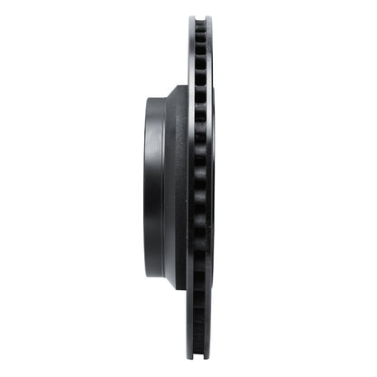 R1 Concepts R1 07-21 Lexus LS460 Rear Right Slotted Black Brake Rotor