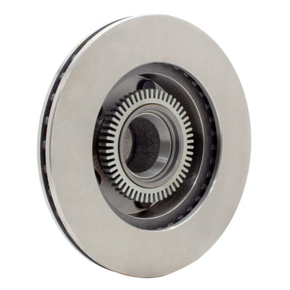 R1 Concepts R1 94-95 Ford BRONCO Front Right Drilled & Slotted Silver Brake Rotor