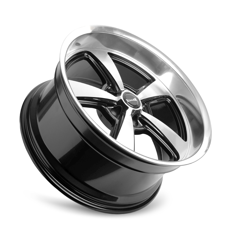 Ridler Wheels Ridler 652 18x8 / 5x120.65 BP / 0mm Offset / 83.82mm Hub Gls Blk w/ Diamond Cut Face & Lip Wheel