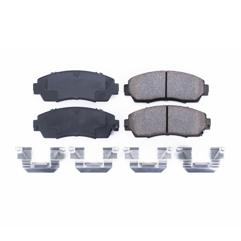 PowerStop Power Stop 07-12 Acura RDX Front Z17 Evolution Ceramic Brake Pads w/Hardware