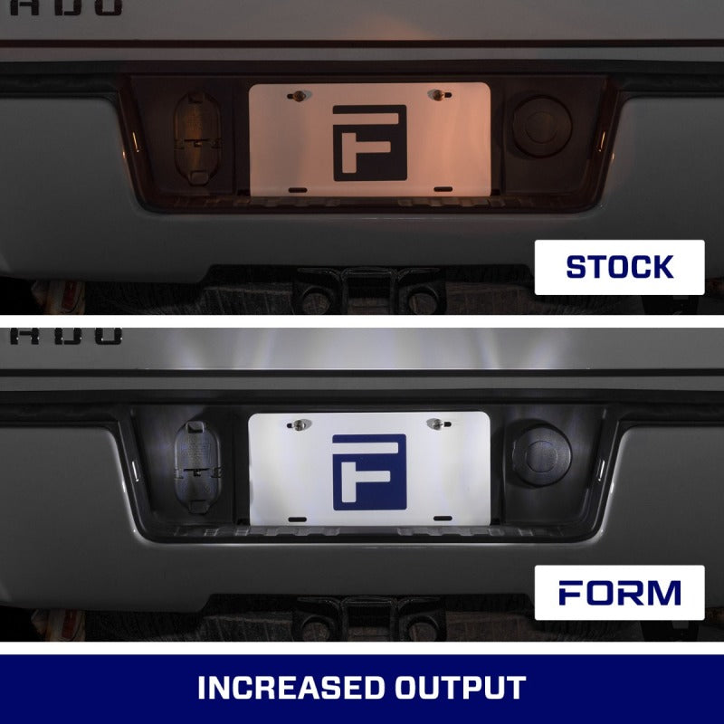 Form Lighting Chevrolet/GMC LED License Plate Lights (Pair)
