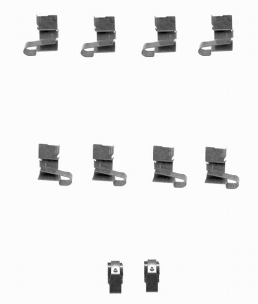 TEXTAR 82501600 Brake Pad Fitting Kit