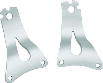 Kuryakyn Fixed Mounts Multi-Purpose Driver & Passenger Backrest 14 and Up Touring Models Chrome