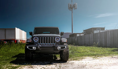 ORACLE Lighting Oracle Jeep Wrangler JL/Gladiator JT 7in. High Powered LED Headlights (Pair) - 2