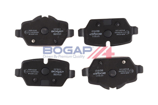 BOGAP B8210121 Brake Pad Set, Disc Brake | ML Performance Car Parts