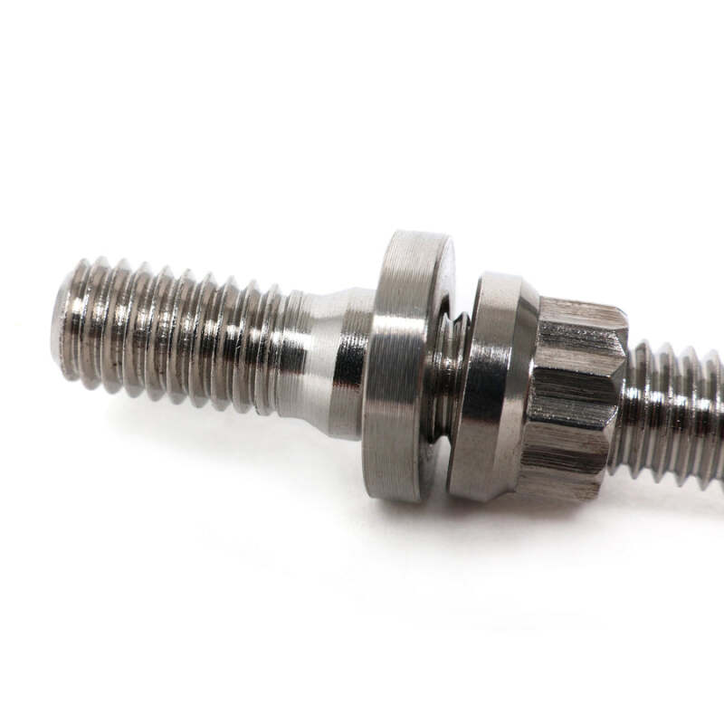 BLOX Racing SUS303 Stainless Steel Manifold Stud Kit M8 x 1.25mm 65mm in Length - 8-piece