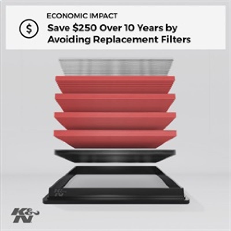 K&N Engineering K&N Replacement Air Filter FORD FOCUS 2.0L NON-PZEV 2008