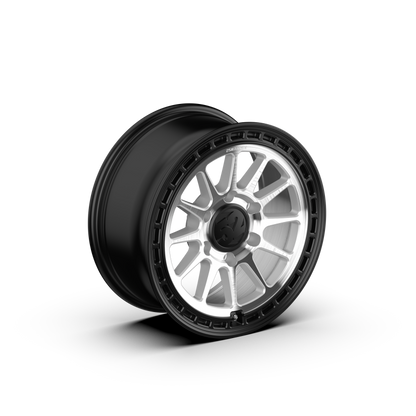fifteen52 Range HD 17x8.5 6x139.7 0mm ET 106.2mm Center Bore Machined Clear/Gloss Black Wheel