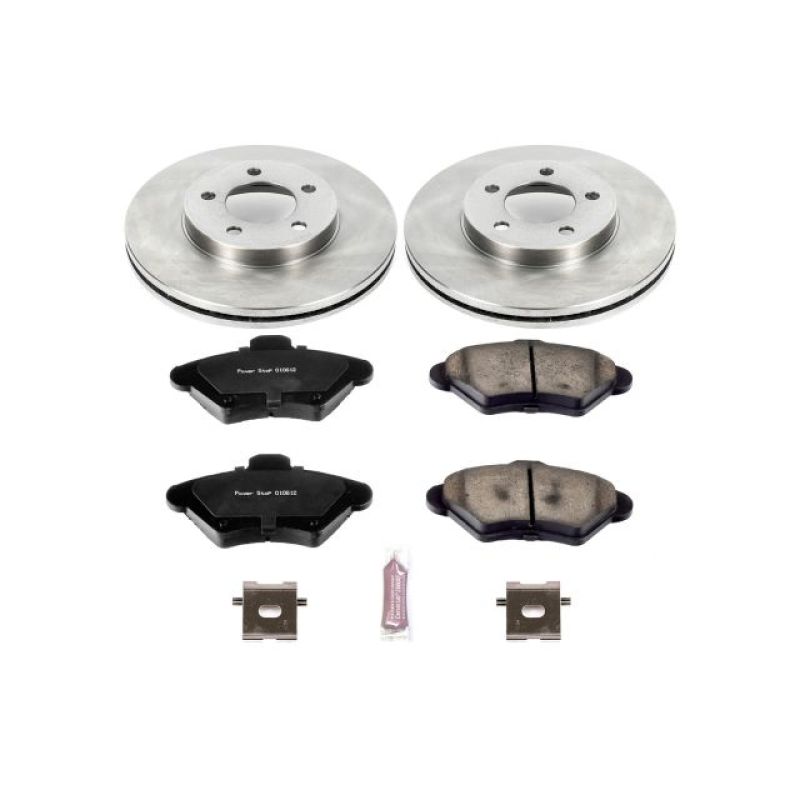 PowerStop Power Stop 93-97 Ford Thunderbird Front Autospecialty Brake Kit