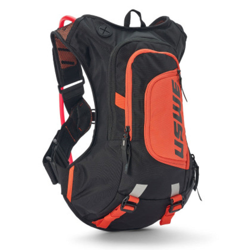 USWE Moto Hydro Hydration Pack 3L - Black/Factory Orange