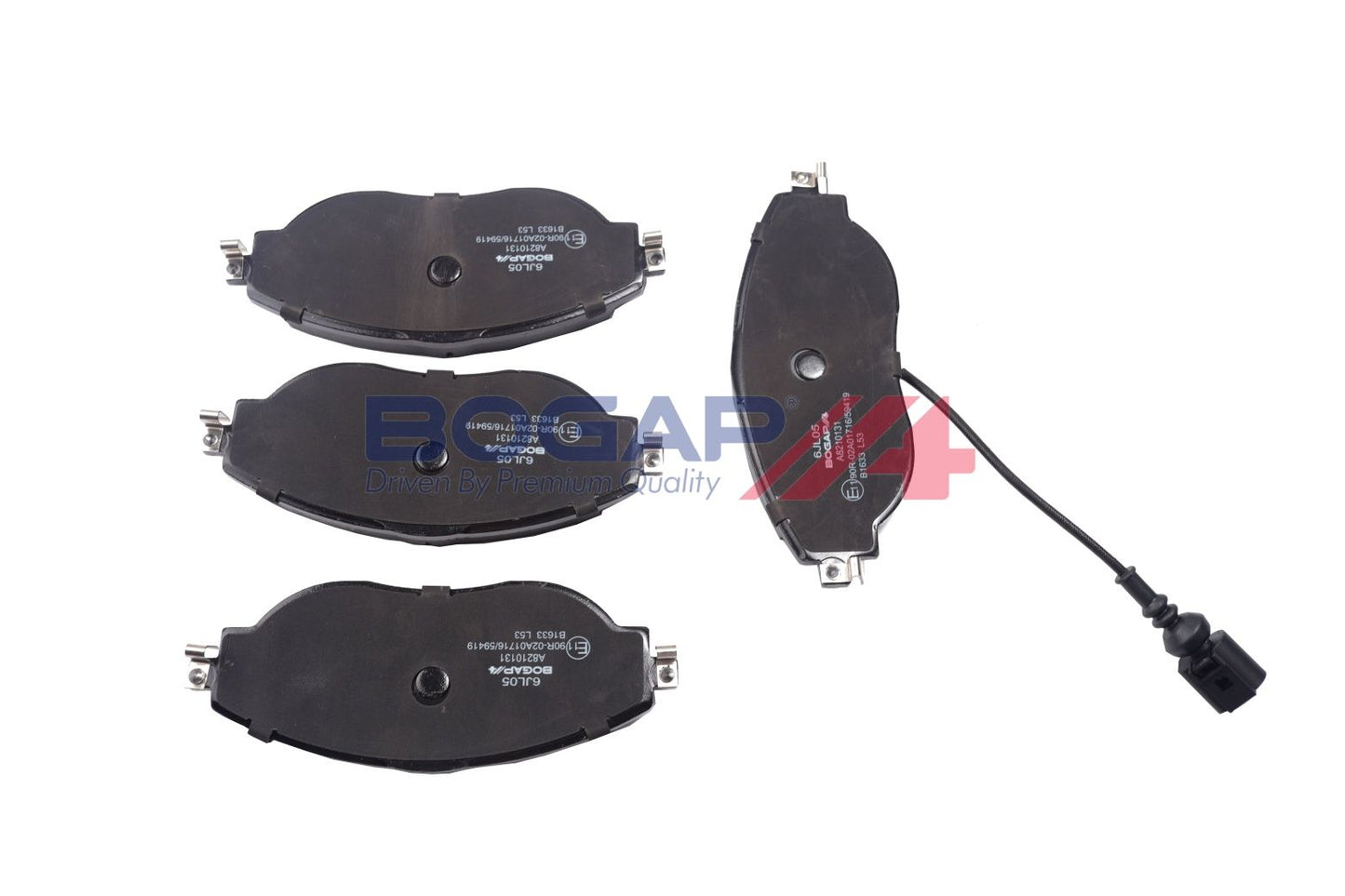 BOGAP A8210131 Brake Pad Set, Disc Brake | ML Performance Car Parts