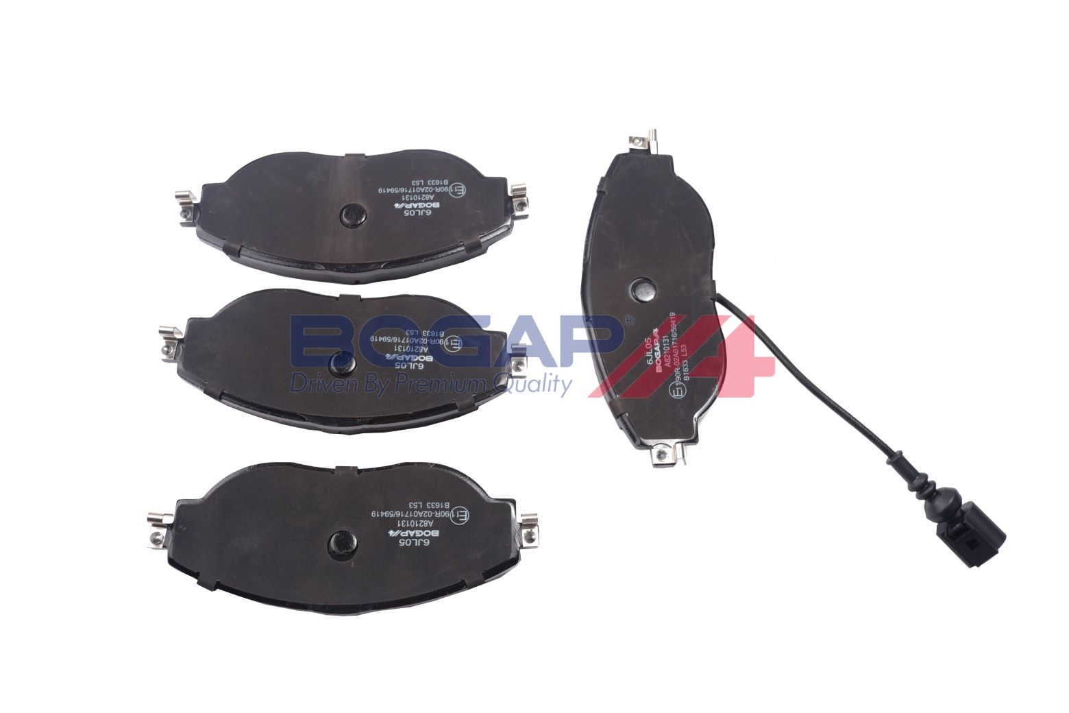 BOGAP A8210131 Brake Pad Set, Disc Brake | ML Performance Car Parts