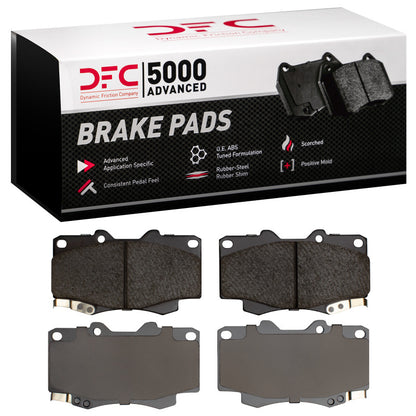 DFC 95-8 Toyota Tacoma Front 5000 Advanced Ceramic Brake Pads