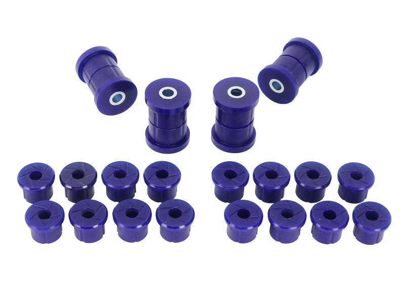 SuperPro 1986-1993 Suzuki Samurai JA Suzuki Samurai Front & Rear Leaf Spring & Shackle Bushing Kit