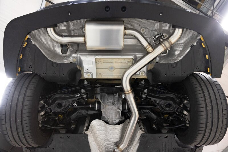 Dinan 20-26 Toyota GR Supra (A90/A91) 3.0T Valved Catback Exhaust System - Black Tips