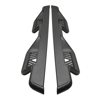 Westin 14-18 Chevrolet Silverado/GMC Sierra Crew Cab Outlaw Nerf Step Bars (Excl. Diesel) -Text. Blk