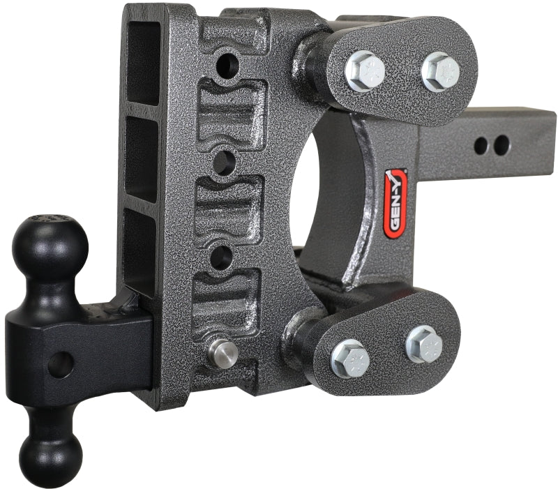 GEN-Y Hitch Gen-Y The Boss Torsion-Flex 2.5in Shank 6in Drop 3.5K TW 32K Hitch w/GH-0161 Dual-Ball