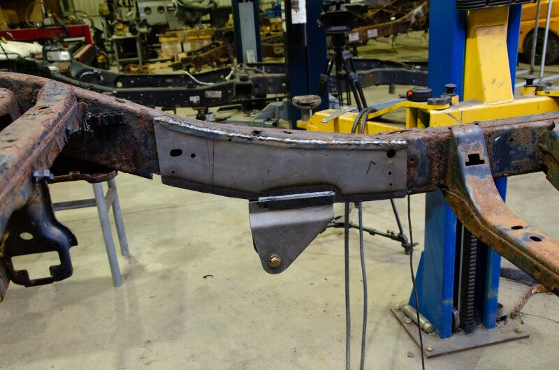 RustBuster Rust Buster 06-10 Hummer H3 Leaf Spring Frame Section - Right