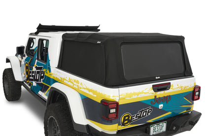 Bestop 20-26 Jeep Gladiator For 5 Ft. Bed Supertop For Truck 2 (Black Diamond)