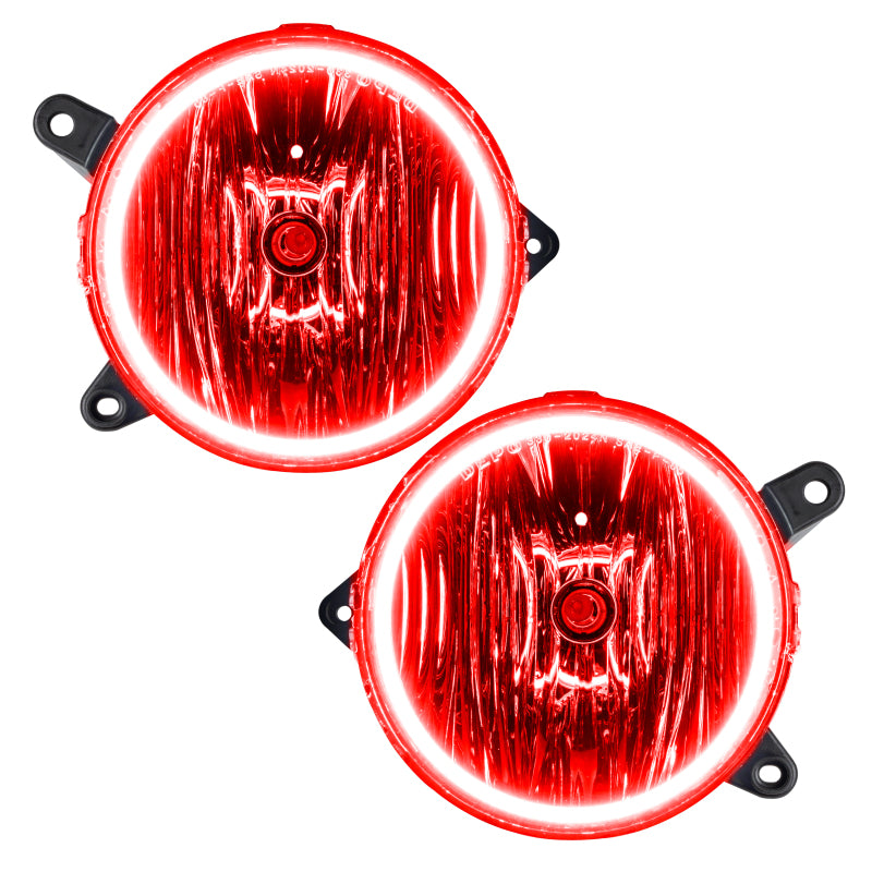 ORACLE Lighting Oracle 05-09 Ford Mustang GT LED Fog Light Halo Kit - Red