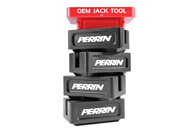 Perrin Performance PERRIN 93-26 Subaru WRX/STI/Impreza/OBXT/LGT & 13-26 BRZ/GR86/Crosstrek Jack Pad Set (5pc) - Black