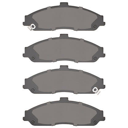 DFC 11-13 Chevrolet Corvette Front 5000 Advanced Low Metallic Brake Pads