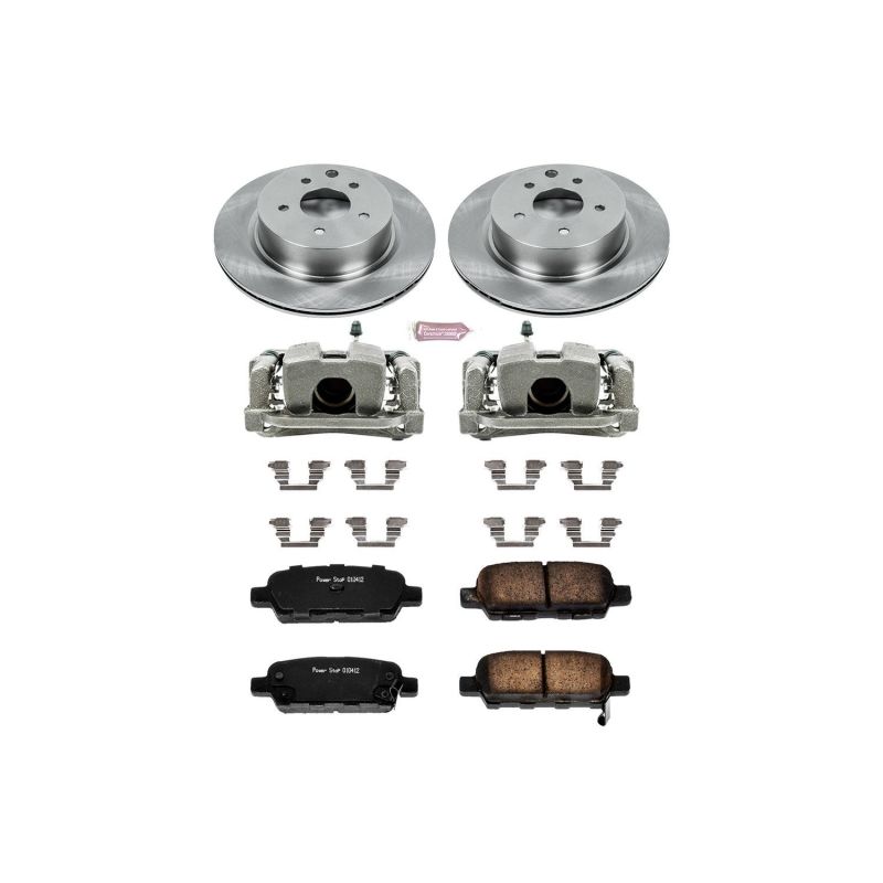 PowerStop Power Stop 08-12 Infiniti EX35 Rear Autospecialty Brake Kit w/Calipers