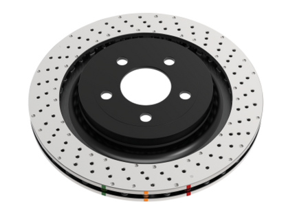 DBA 17-21 Honda Civic Type R Hatch Rear 4000 Series Drilled Rotor