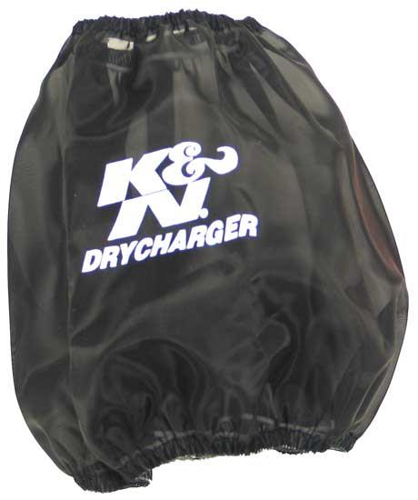 K&N Engineering K&N Round Tapered Air Filter Wrap Black 7.5in Base ID / 4.5in Top ID / 6in Height