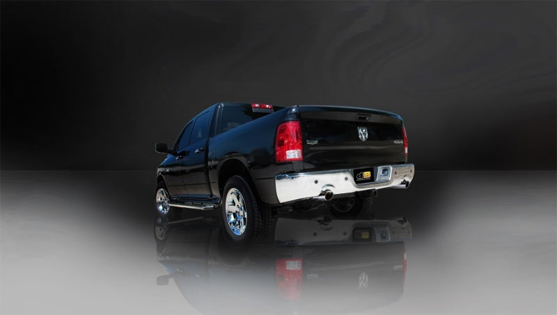 CORSA Performance Corsa 2009-2019 -14 Dodge Ram Quad Cab/Short Bed 1500 4.7L V8 Polished Sport Cat-Back Exhaust