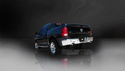 CORSA Performance Corsa 2009-2019 -14 Dodge Ram Quad Cab/Short Bed 1500 4.7L V8 Polished Sport Cat-Back Exhaust