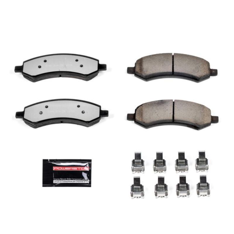 PowerStop Power Stop 07-09 Chrysler Aspen Front Z36 Truck & Tow Brake Pads w/Hardware