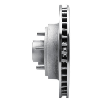 R1 Concepts R1 70-72 Ford Country Squire Front Left Drilled & Slotted Silver Brake Rotor