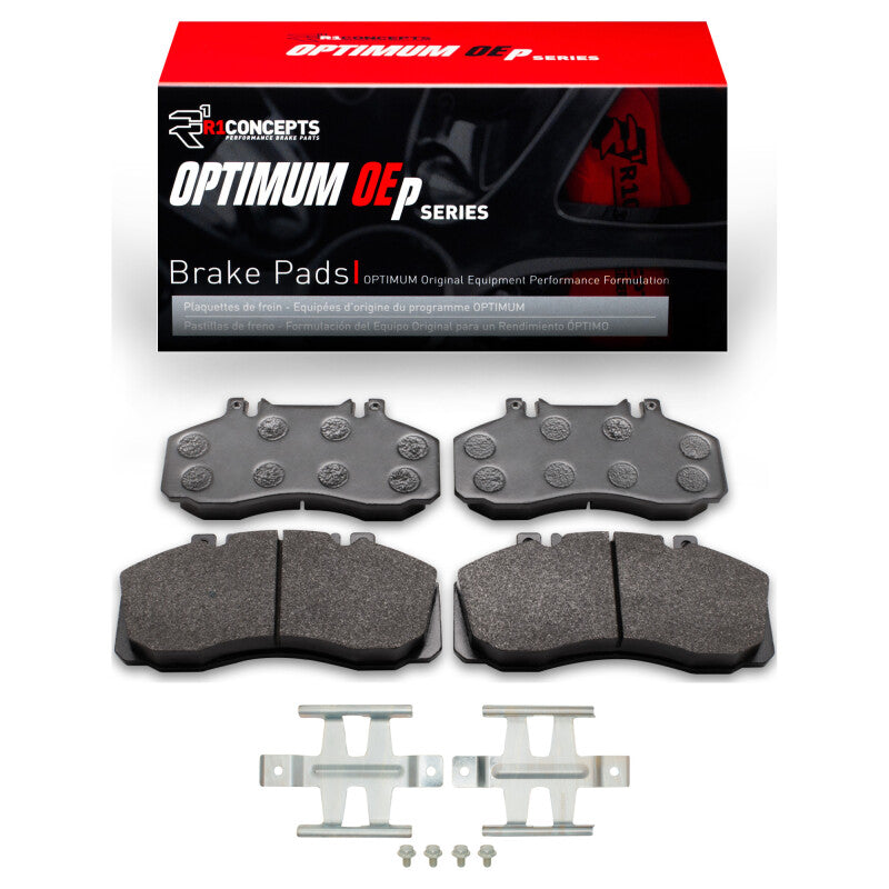 R1 Concepts R1 2005-2012 Hino 185 Front/Rear R1 Optimum OE Pads & Hardware Kit