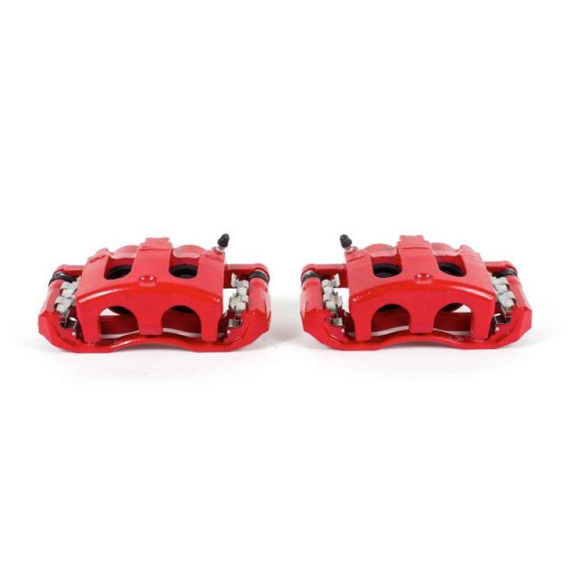 PowerStop Power Stop 06-10 Ford Explorer Front Red Calipers w/Brackets - Pair