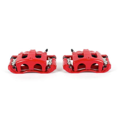 PowerStop Power Stop 06-10 Ford Explorer Front Red Calipers w/Brackets - Pair