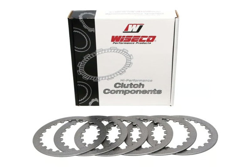 Wiseco Clutch Plate Kit - 6 Steel Clutch Basket