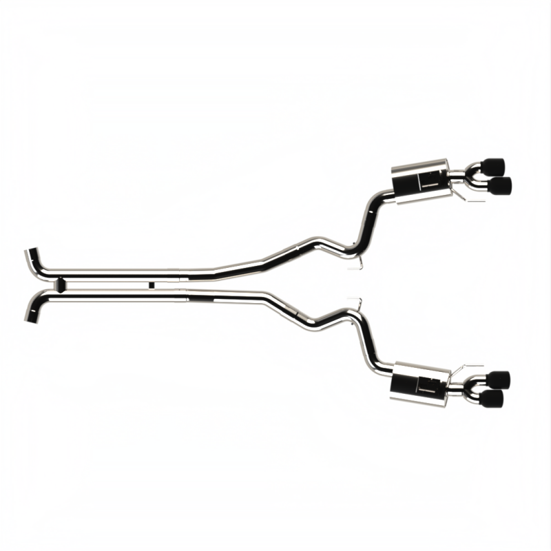 Kooks Headers Kooks 2018+ Mustang 5.0L 4V Convertible/Coupe Cat-back Exhaust Connect to OEM Connection Point