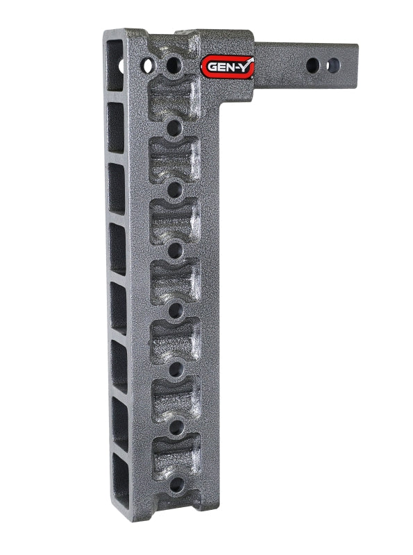GEN-Y Hitch Gen-Y Mega Duty 2in Shank 17.5in Drop 2K TW 16K Hitch w/GH-0100 Stabilizer Kit